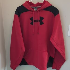 Under Armour Crimson and Ebony Pullover